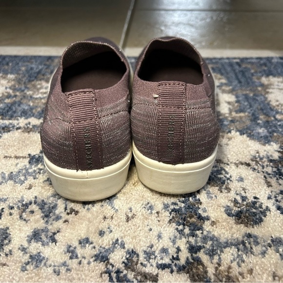 Sketchers Air Cooled Memory Foam Poppy-Cloud Dust Maylar Fleck Knit Slip-On Shoe - Picture 8 of 12